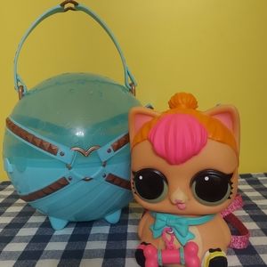 LOL Suprise Biggie Pet Neon Kitty